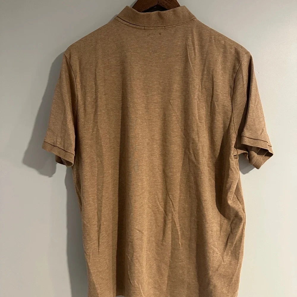 Ralph Lauren Men's Brown Soft Cotton Polo Shirt - All Fits